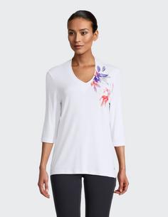Rückansicht von JOY sportswear Jorina Langarmshirt Damen white
