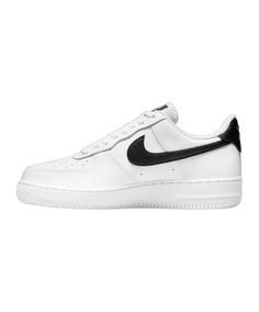 Rückansicht von Nike Air Force 1 07 Sneaker Damen Weiß Sneaker Damen weissschwarz