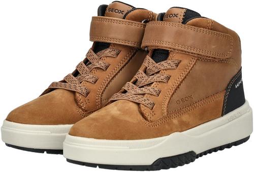 Rückansicht von Geox Stiefelette Stiefel Kinder Tobacco