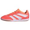 adidas Predator Club Sala Kids Fu&szlig;ballschuh, Fu&szlig;ballschuhe Kinder - Signal Coral / Cloud White / Beam Orange