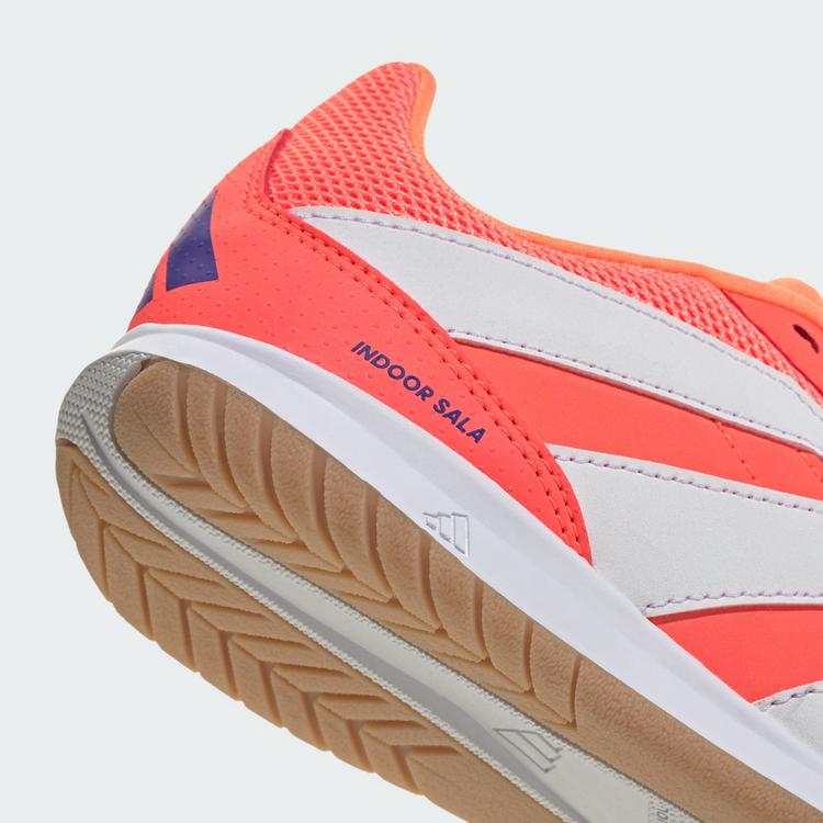 adidas adidas Predator Club Sala Kids Fu&szlig;ballschuh, Fu&szlig;ballschuhe Kinder - Signal Coral / Cloud White / Beam Orange - 5 | SportScheck