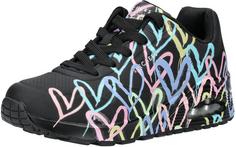 Skechers Sneaker Sneaker Damen Schwarz Multi