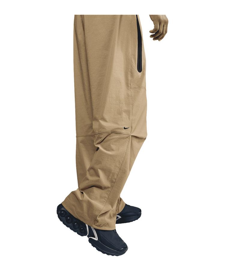 Nike Nike Tech Woven Hose Beige Shorts Herren - beigeschwarz - 1 | SportScheck