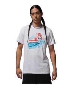 Nike Flight Essentials AJ1 Short Weiß Sweathose Herren weissschwarz