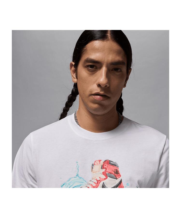 Nike Nike Flight Essentials AJ1 Short Wei&szlig; Sweathose Herren - weissschwarz - 0 | SportScheck