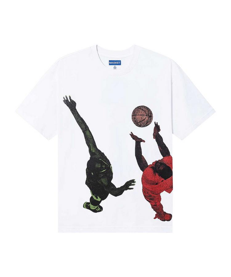 Market Market Jump T-Shirt Wei&szlig; T-Shirt Herren - weiss - 0 | SportScheck