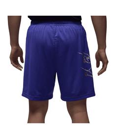 Rückansicht von Nike Graphic Short Sweathose Herren lilaweiss