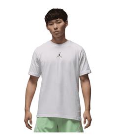 Rückansicht von Nike Sport Dri-FIT T-Shirt Weiß T-Shirt Herren weissschwarz