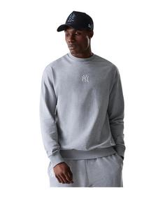 New Era NOS MLB New York Yankees Sweatshirt T-Shirt Herren grau