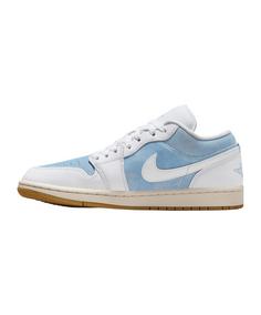 Rückansicht von Nike Air 1 Low SE Denim Worn Blue Damen Sneaker Damen blauweiss