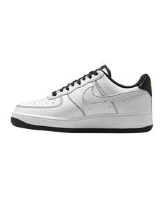 Rückansicht von Nike Air Force 1 '07 Mini Jewel Damen Weiß Sneaker Damen weissschwarz