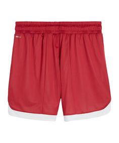 Rückansicht von PUMA Arc-hitect Mesh Short Damen Shorts Damen rot