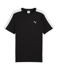 PUMA T7 T-Shirt Wei&szlig; T-Shirt - schwarz