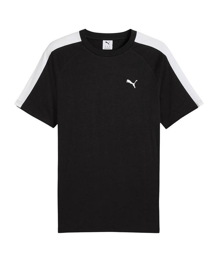 PUMA PUMA T7 T-Shirt Wei&szlig; T-Shirt - schwarz - 0 | SportScheck