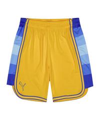 PUMA Maccabi Tel Aviv Basketball Short Sweathose Herren - gelb