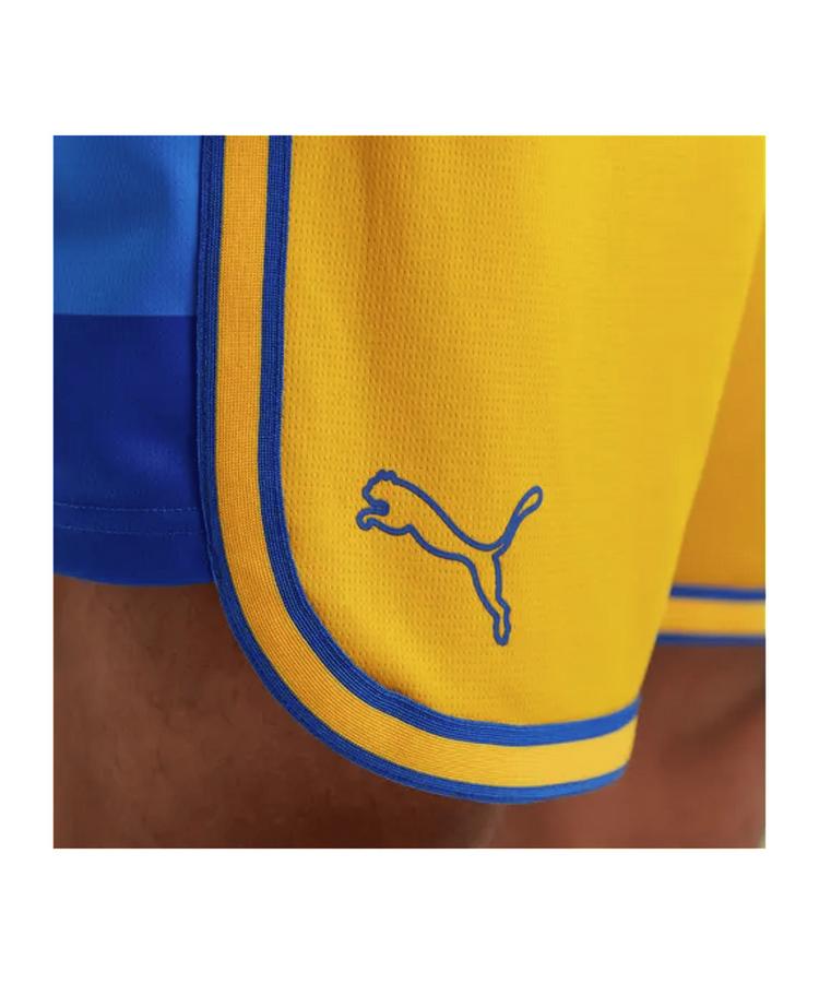 PUMA PUMA Maccabi Tel Aviv Basketball Short Sweathose Herren - gelb - 0 | SportScheck