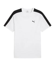 PUMA T7 T-Shirt Weiß T-Shirt weiss