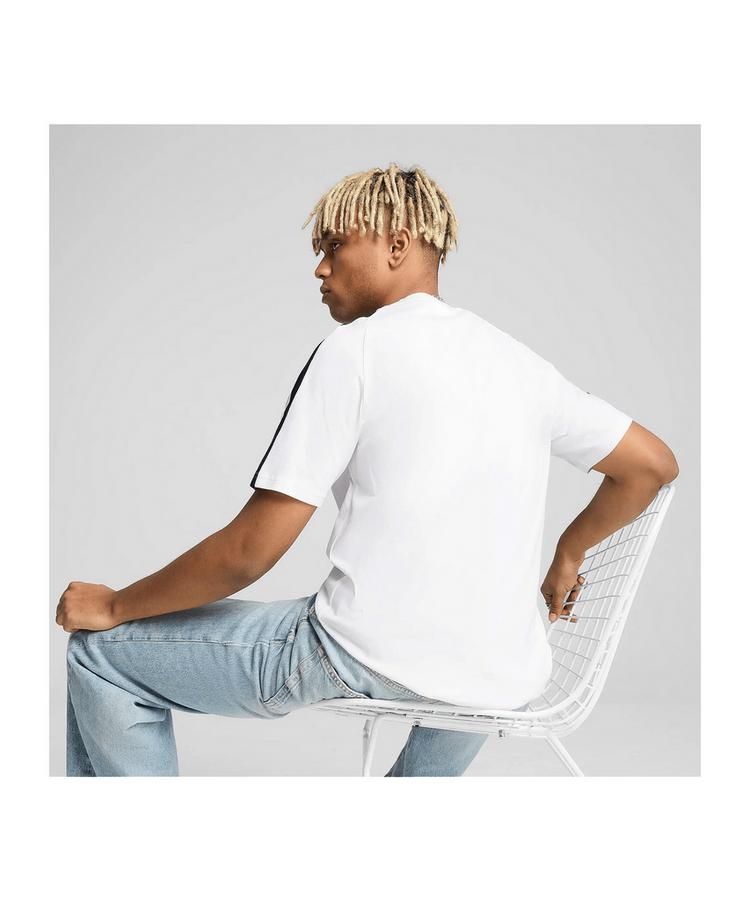 PUMA PUMA T7 T-Shirt Wei&szlig; T-Shirt - weiss - 1 | SportScheck