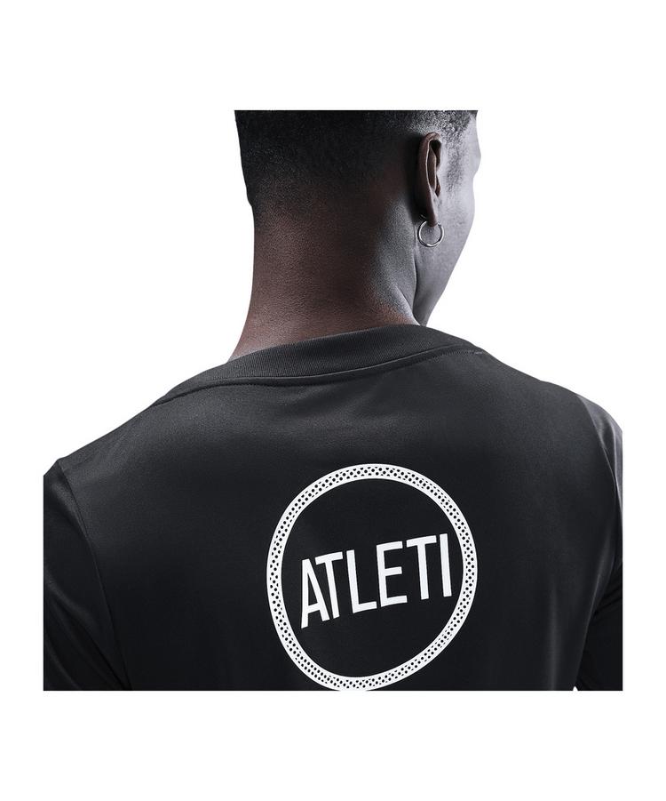 Nike Nike Atletico Madrid Trainingsshirt T-Shirt Herren - schwarzweiss - 0 | SportScheck