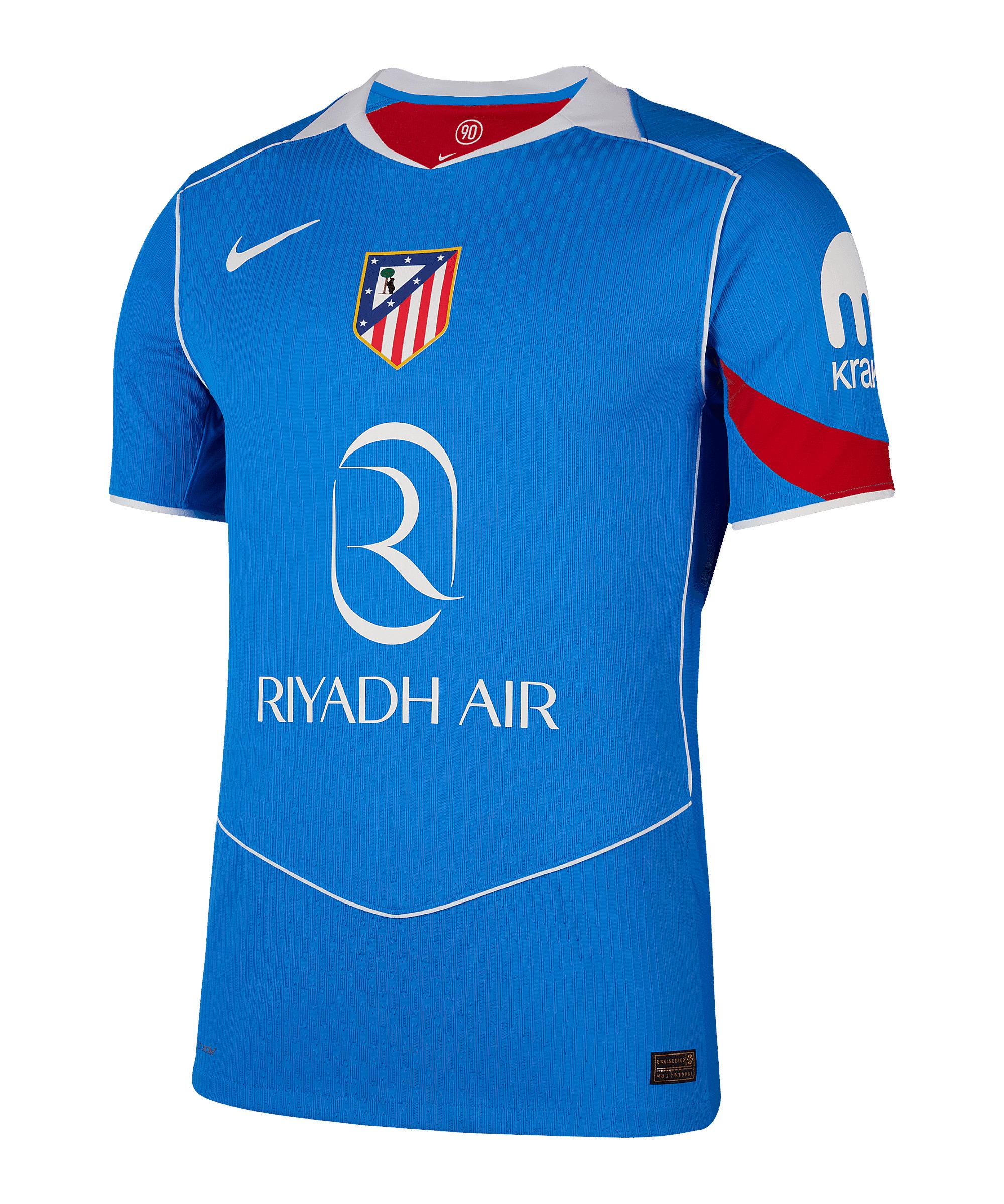 Nike Atletico Madrid Trikot 3rd 2025/2026 Trikot Herren - blaurot