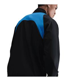 Rückansicht von Nike Atletico Madrid T90 Track Jacke Trainingsjacke Herren schwarzweiss