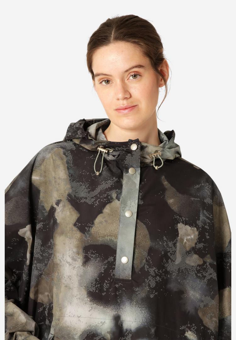 Ilse Jacobsen Ilse Jacobsen RAIN222SPRP Poncho Damen - Moss Print - 0 | SportScheck