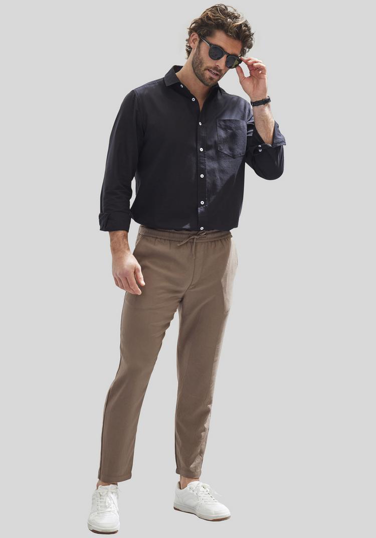 John Devin John Devin Jogger Pants Hose Herren - hellbraun - 3 | SportScheck