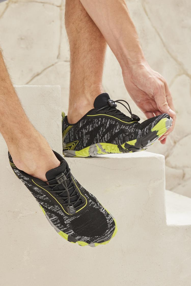 John Devin John Devin Sneaker Sneaker - schwarz - gelb - 1 | SportScheck