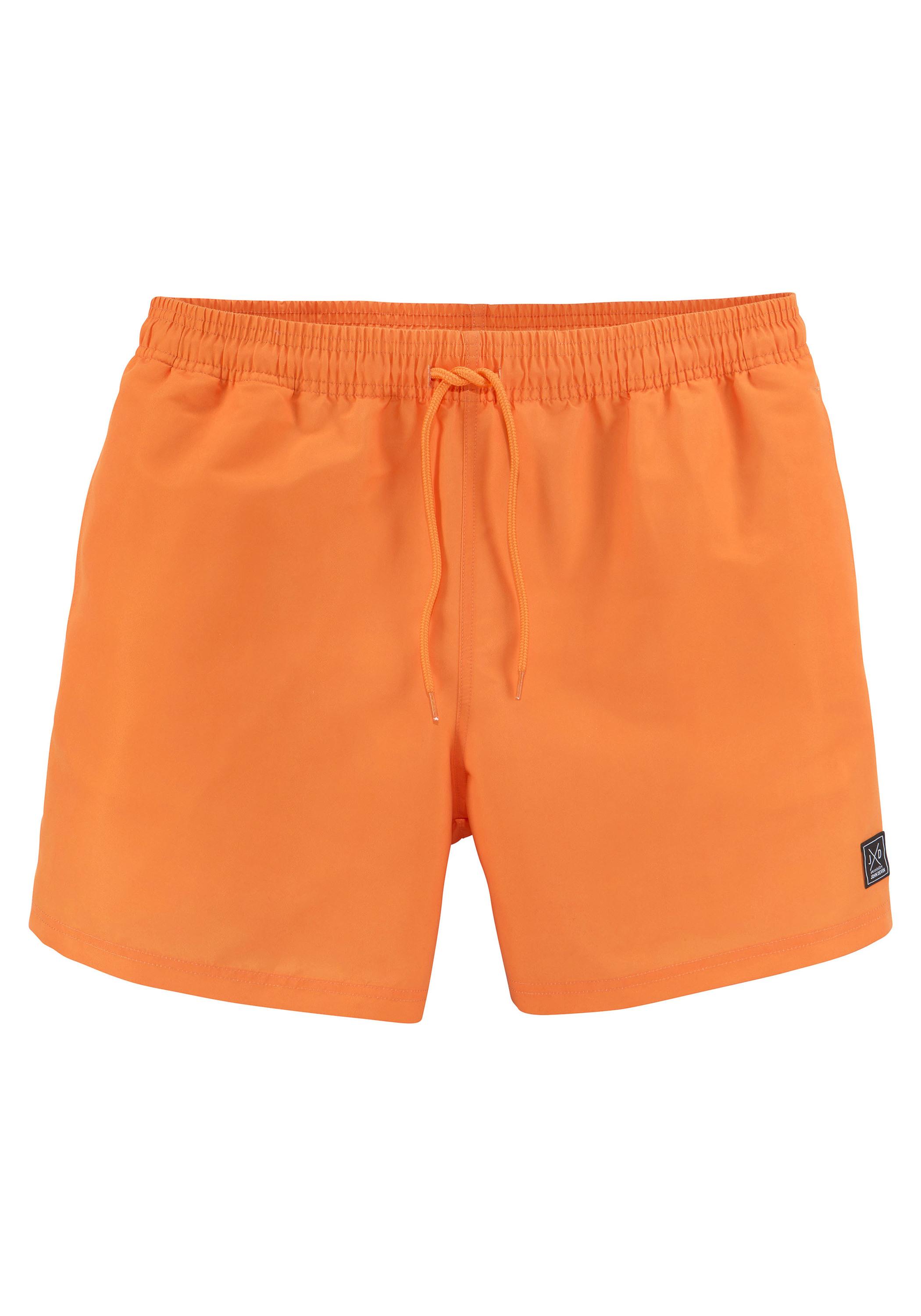 John Devin Badeshorts Badehose Herren - orange