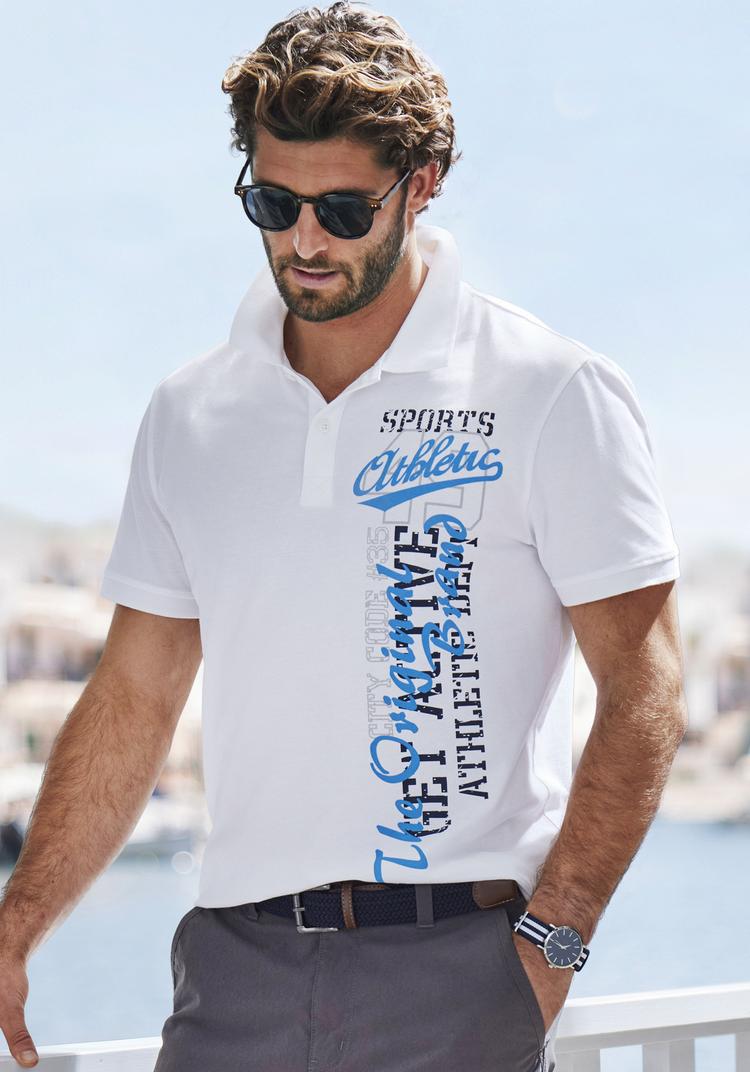 John Devin John Devin Poloshirt Poloshirt Herren - wei&szlig; - 0 | SportScheck