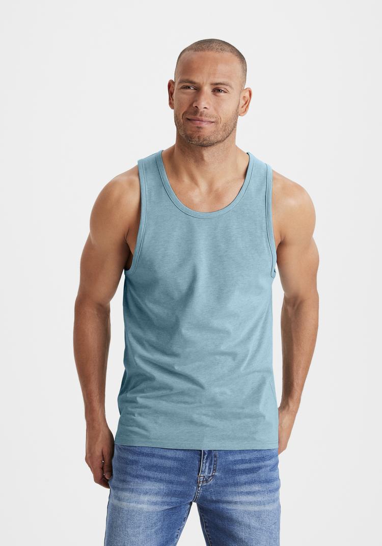 John Devin John Devin Tanktop Tanktop Herren - rot - t&uuml;rkis - 3 | SportScheck