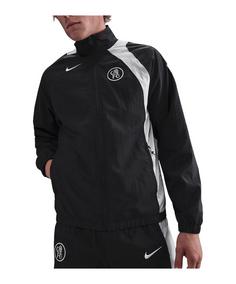 Nike FC Chelsea London T90 Jacke Trainingsjacke Herren schwarz