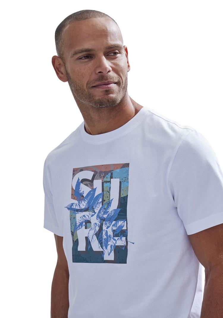 John Devin John Devin T-Shirt T-Shirt Herren - wei&szlig; - 1 | SportScheck