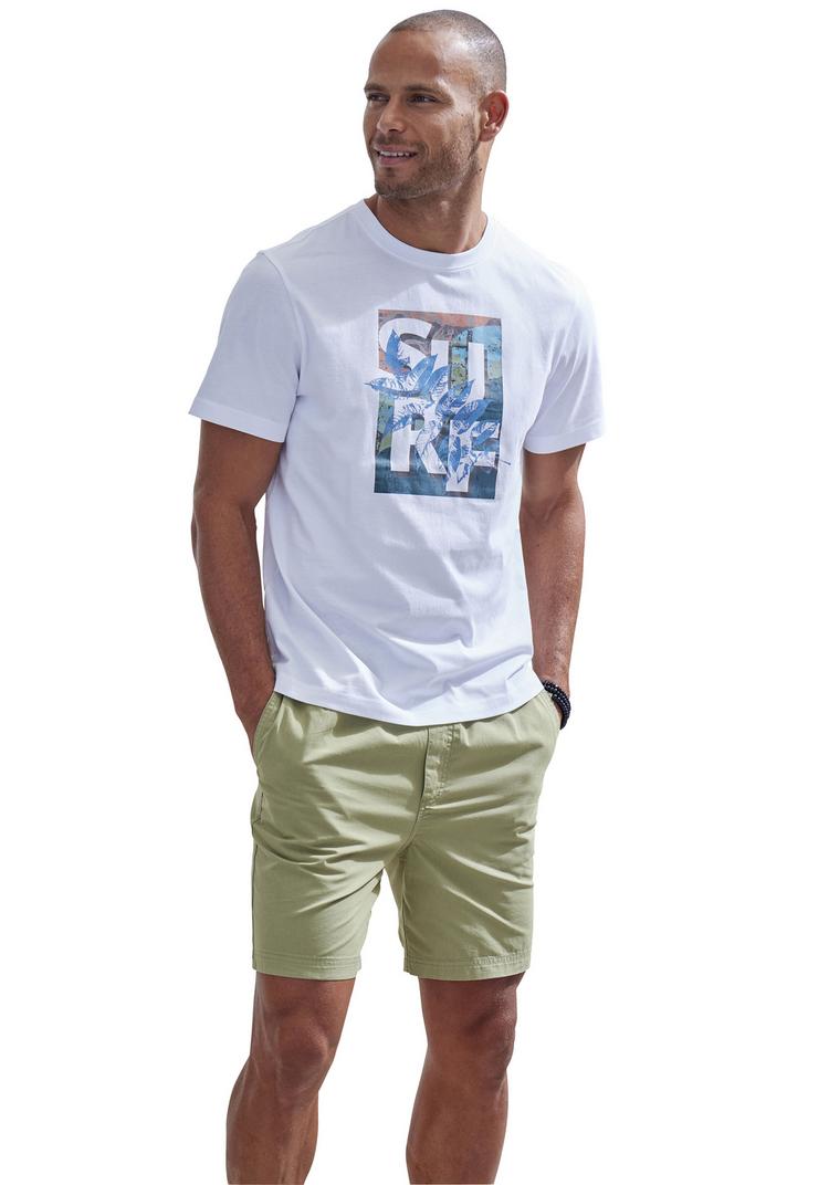 John Devin John Devin T-Shirt T-Shirt Herren - wei&szlig; - 3 | SportScheck