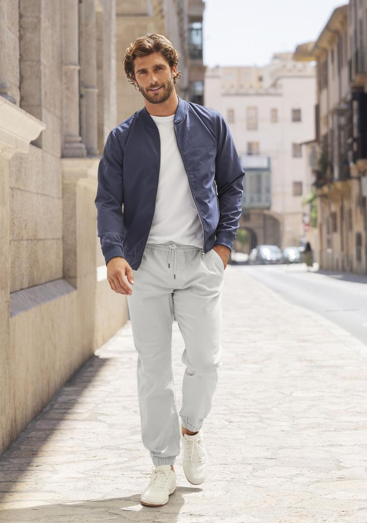 John Devin John Devin Jogger Pants Hose Herren - hellgrau - 1 | SportScheck