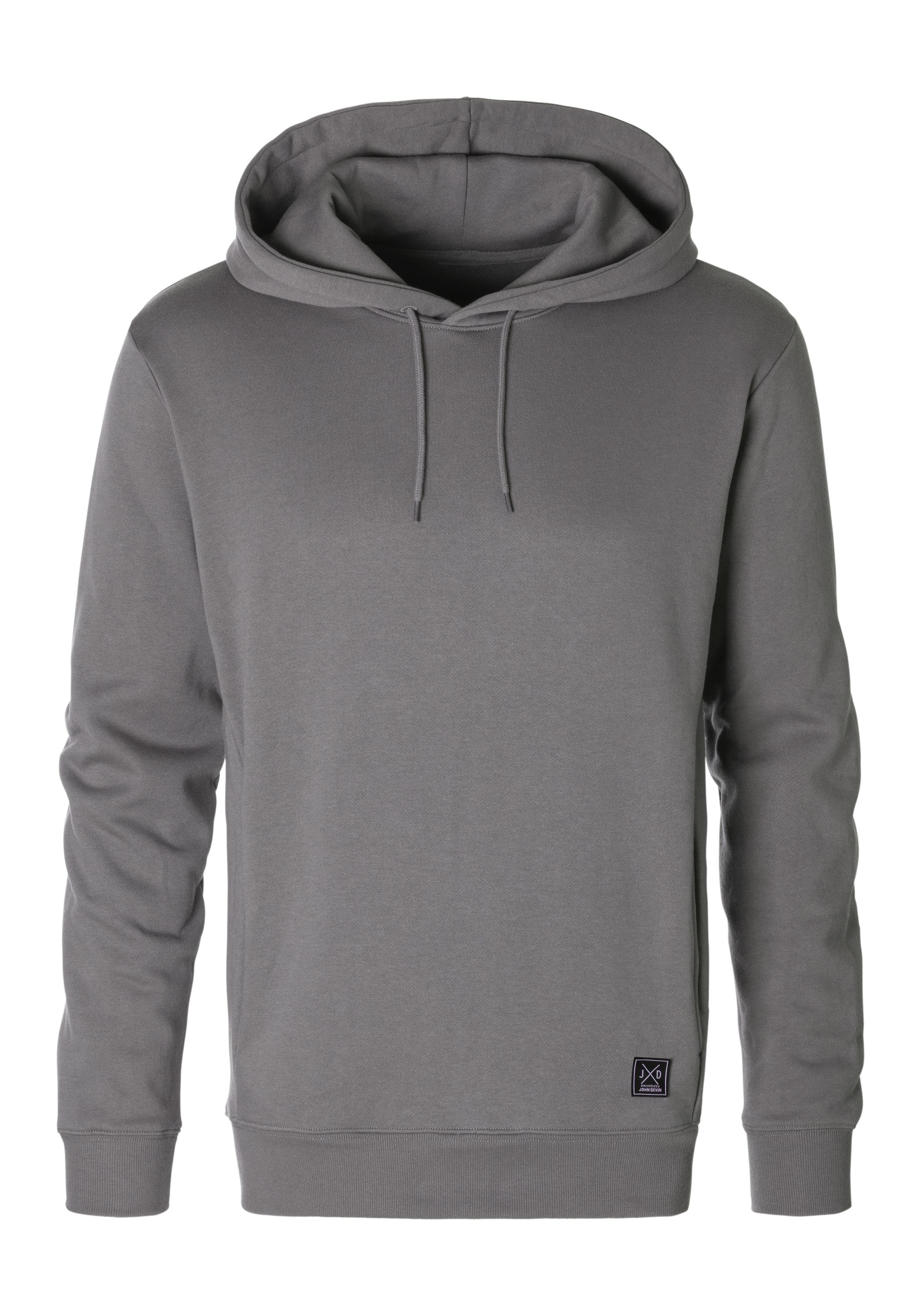 John Devin Hoodie Hoodie Herren - grau