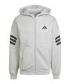 adidas Future Icon Kapuzenjacke Trainingsjacke Herren - grau