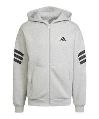 adidas Future Icon Kapuzenjacke Trainingsjacke Herren - grau