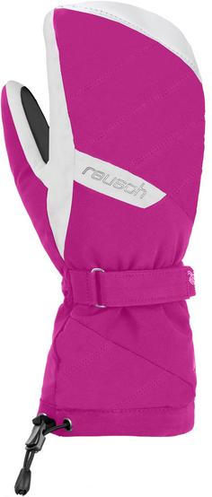 Rückansicht von Reusch Sonja R-TEX XT Mitten Skihandschuhe very berry/white