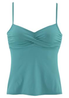 S.OLIVER Bügel-Tankini-Top Tankini Oberteil Damen türkis