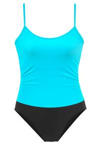 Lascana Badeanzug Badeanzug Damen - t&uuml;rkis-schwarz