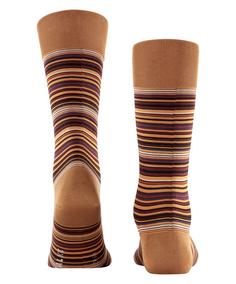 Rückansicht von Falke Microblock SO Freizeitsocken Herren old brass (1220)