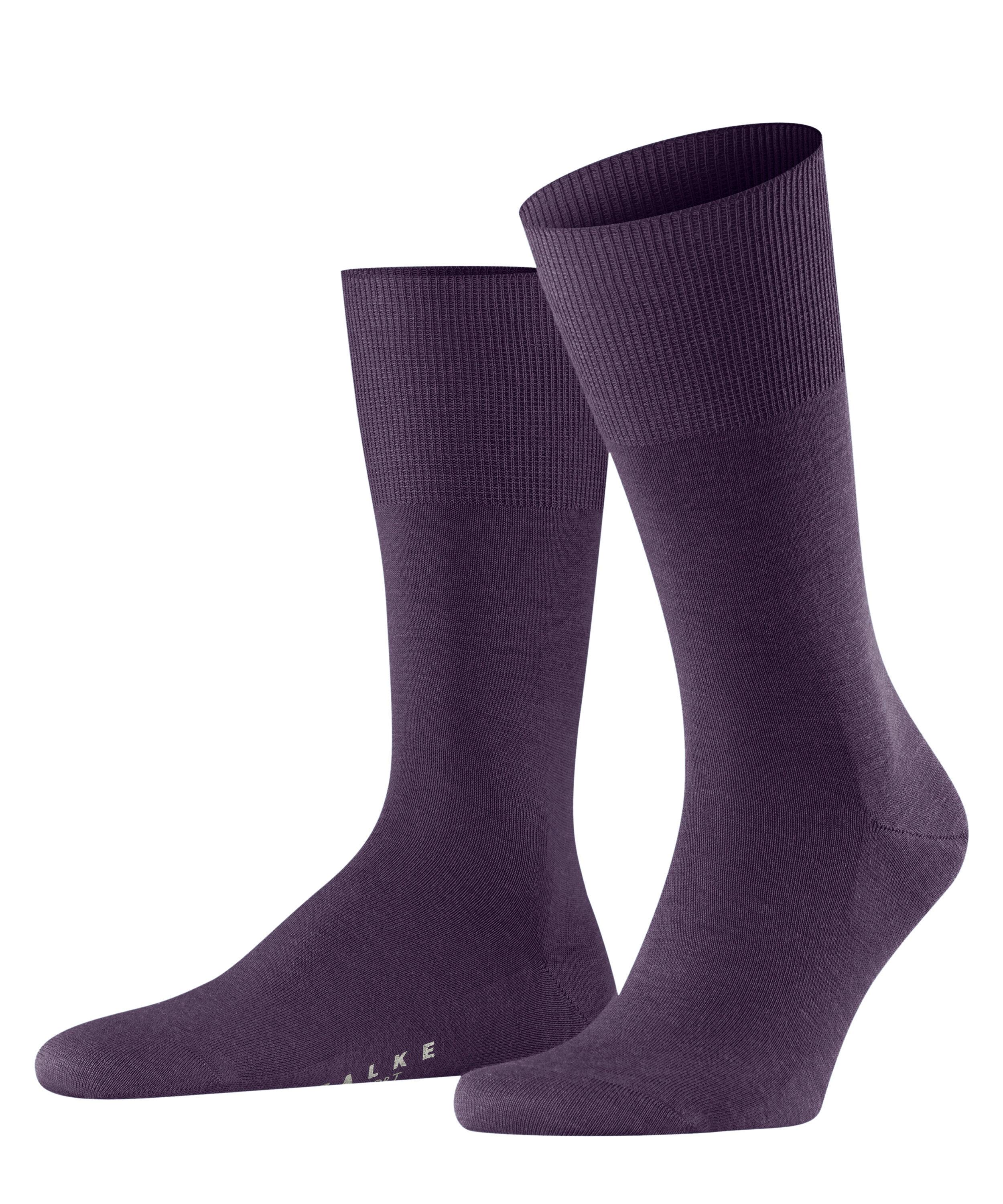Falke Airport SO Socken Herren - wineberry (8761)