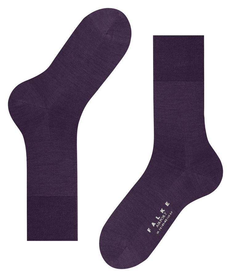 Falke Falke Airport SO Socken Herren - wineberry (8761) - 2 | SportScheck