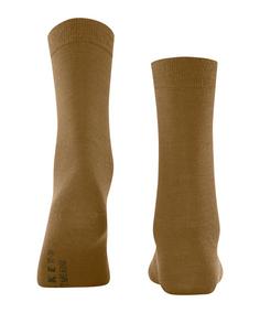 Rückansicht von Falke Softmerino SO Freizeitsocken Damen old brass (1220)