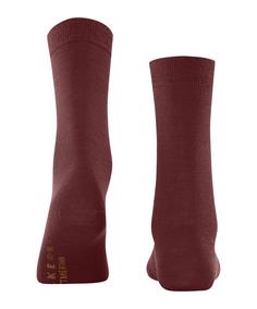 Rückansicht von Falke Softmerino SO Freizeitsocken Damen cayenne (5950)