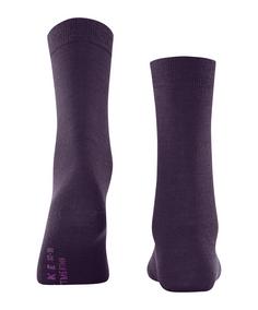 Rückansicht von Falke Softmerino SO Freizeitsocken Damen wineberry (8761)