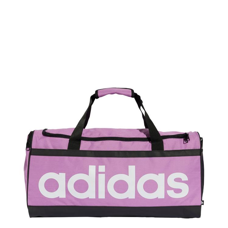 adidas adidas Essentials Linear Duffelbag Medium Umh&auml;ngetasche - Preloved Purple / White - 0 | SportScheck