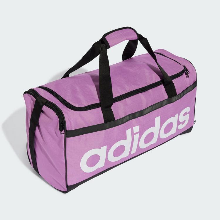 adidas adidas Essentials Linear Duffelbag Medium Umh&auml;ngetasche - Preloved Purple / White - 0 | SportScheck