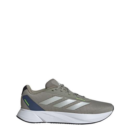 Rückansicht von adidas Duramo SL Laufschuh Laufschuhe Silver Pebble / Zero Metalic / Lucid Lemon